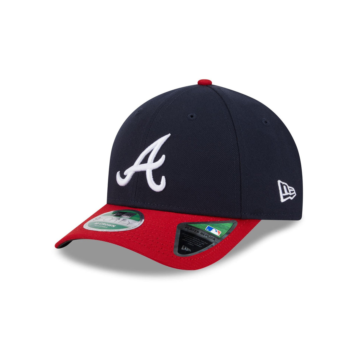 ニューエラ 9FORTY M-CROWN スナップバック アトランタ ブレーブス MLB ON-FIELD AUTHENTIC PLAYER REPLICA SNAPBACK CAP NAVY-RED