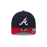 ニューエラ 9FORTY M-CROWN スナップバック アトランタ ブレーブス MLB ON-FIELD AUTHENTIC PLAYER REPLICA SNAPBACK CAP NAVY-RED