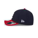 ニューエラ 9FORTY M-CROWN スナップバック アトランタ ブレーブス MLB ON-FIELD AUTHENTIC PLAYER REPLICA SNAPBACK CAP NAVY-RED