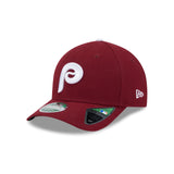 ニューエラ 9FORTY M-CROWN スナップバック フィラデルフィア フィリーズ MLB ON-FIELD AUTHENTIC PLAYER REPLICA SNAPBACK CAP BURGUNDY