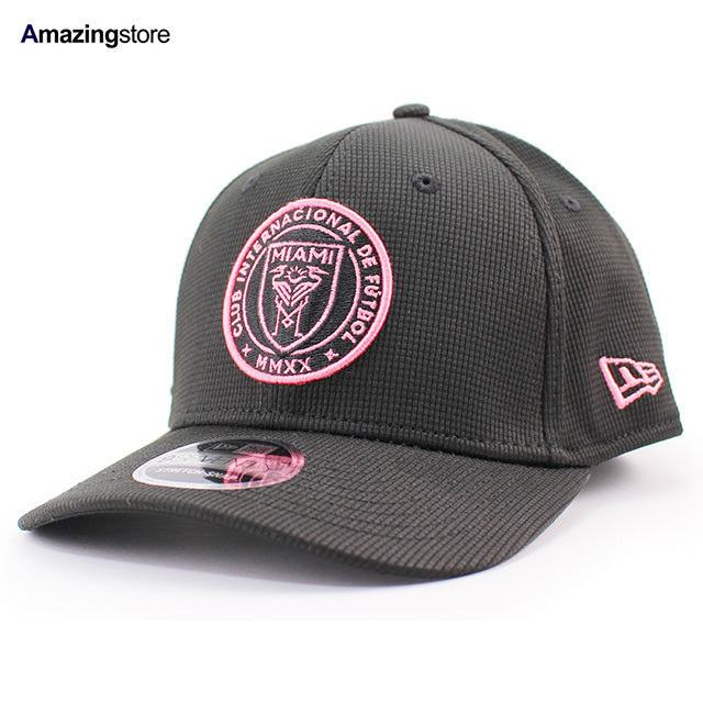 ニューエラ キャップ 9SEVENTY ストレッチ スナップバック インテル マイアミ MLS STRETCH SNAPBACK CAP BLACK