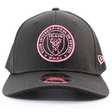 ニューエラ キャップ 9SEVENTY ストレッチ スナップバック インテル マイアミ MLS STRETCH SNAPBACK CAP BLACK