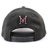 ニューエラ キャップ 9SEVENTY ストレッチ スナップバック インテル マイアミ MLS STRETCH SNAPBACK CAP BLACK