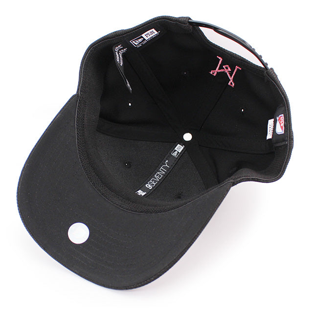 ニューエラ キャップ 9SEVENTY ストレッチ スナップバック インテル マイアミ MLS STRETCH SNAPBACK CAP BLACK