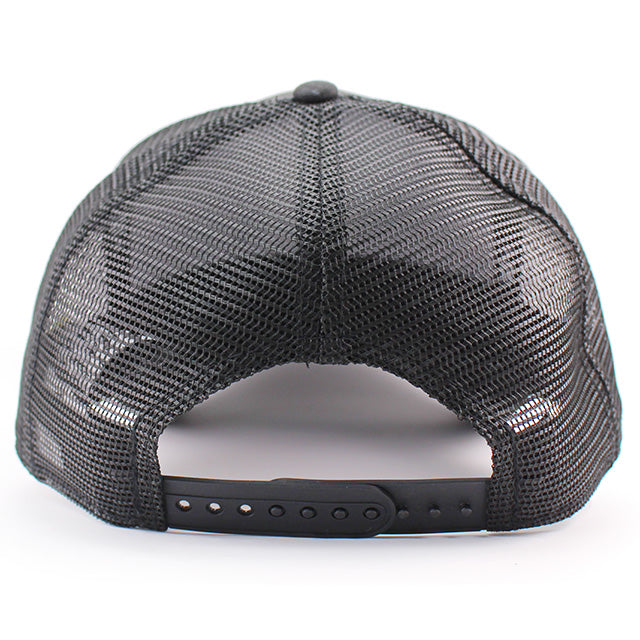 ニューエラ メッシュキャップ ACミラン SERIA A E-FRAME TRUCKER MESH CAP BLACK