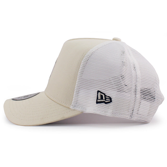 ニューエラ メッシュキャップ トッテナム ホットスパー E-FRAME TRUCKER MESH CAP OFF WHITE