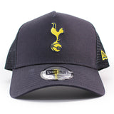 ニューエラ メッシュキャップ トッテナム ホットスパー E-FRAME TRUCKER MESH CAP NAVY