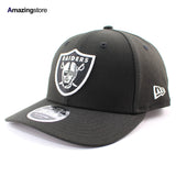 ニューエラ キャップ 9FORTY M-CROWN A-FRAME ラスベガス レイダース NFL SNAPBACK CAP BLACK