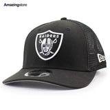ニューエラ キャップ 9SEVENTY ストレッチ スナップバック ラスベガス レイダース NFL MESH STRETCH SNAPBACK CAP BLACK