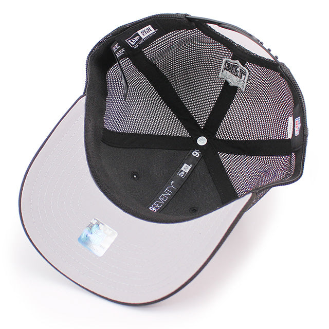 ニューエラ キャップ 9SEVENTY ストレッチ スナップバック ラスベガス レイダース NFL MESH STRETCH SNAPBACK CAP BLACK