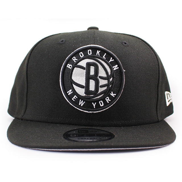 ニューエラ キャップ 9FIFTY ブルックリン ネッツ NBA TEAM BASIC SNAPBACK CAP BLACK