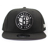 ニューエラ キャップ 9FIFTY ブルックリン ネッツ NBA TEAM BASIC SNAPBACK CAP BLACK