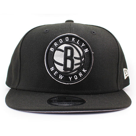 ニューエラ キャップ 9FIFTY ブルックリン ネッツ NBA TEAM BASIC SNAPBACK CAP BLACK