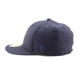 ニューエラ キャップ LP59FIFTY ミネソタ ツインズ MLB TEAM-BASIC LC LOW-CROWN FITTED CAP NAVY-BEIGE AMZ-EX