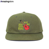 7ユニオン ストラップバック ROCK,BEER,BBQ STRAPBACK CAP OLIVE