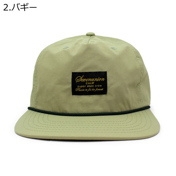 7ユニオン キャンプキャップ EL PORTO SNAPBACK CAP 7UNION