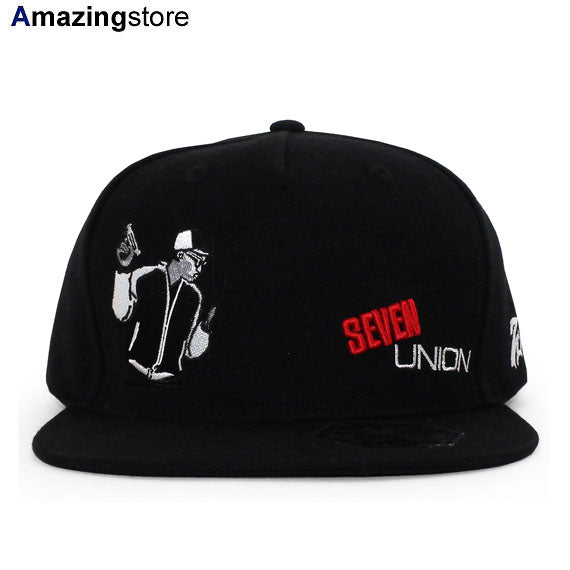 7ユニオン ストラップバック THE PARKER STRAPBACK CAP BLACK 7UNION