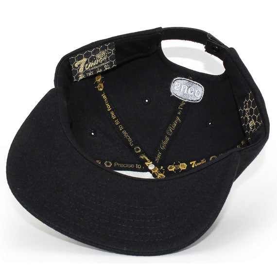 7ユニオン ストラップバック THE PARKER STRAPBACK CAP BLACK 7UNION