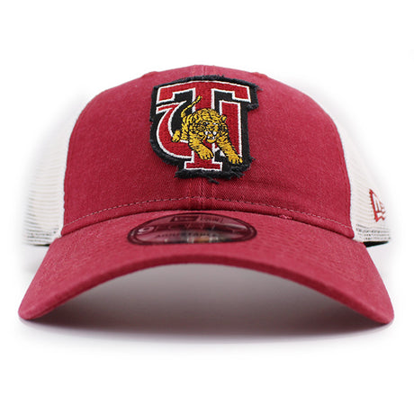 ニューエラ キャップ 9FORTY タスキーギ ゴールデン タイガース NCAA THE LEAGUE ADJUSTABLE MESH CAP BURGUNDY