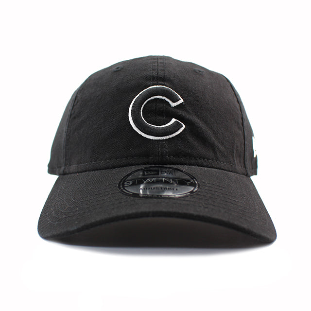 ニューエラ キャップ 9TWENTY ストラップバック シカゴ カブス MLB CORE CLASSIC STRAPBACK CAP BLACK