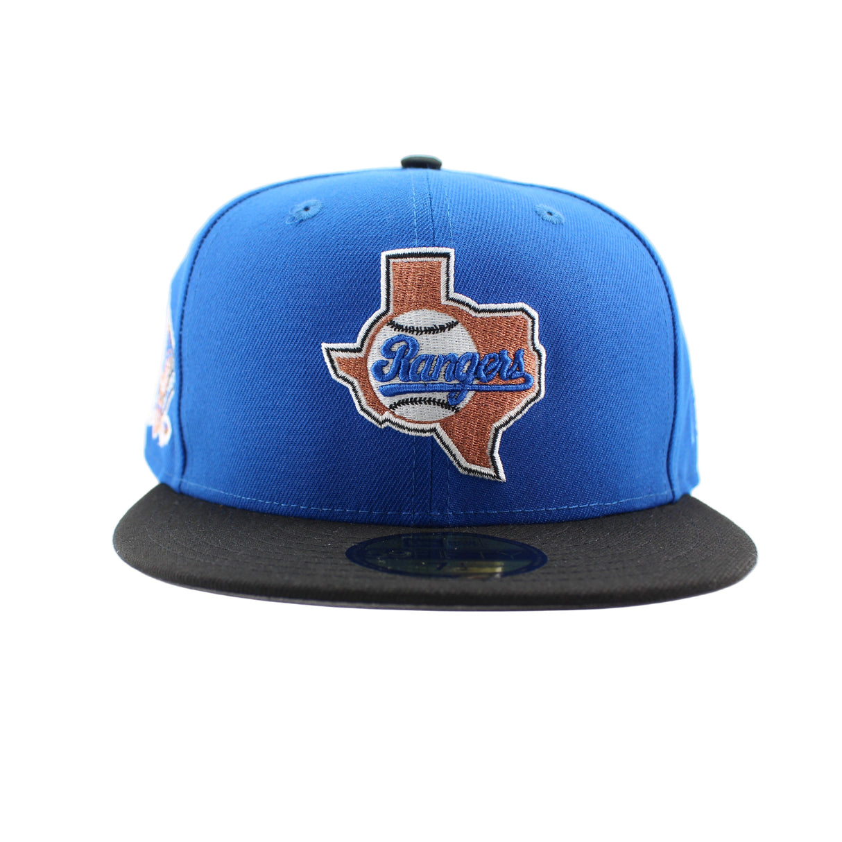 ニューエラ キャップ 59FIFTY テキサス レンジャーズ MLB ARLINGTON STADIUM KELLY GREY BOTTOM FITTED CAP BLUE