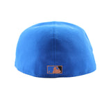 ニューエラ キャップ 59FIFTY テキサス レンジャーズ MLB ARLINGTON STADIUM KELLY GREY BOTTOM FITTED CAP BLUE