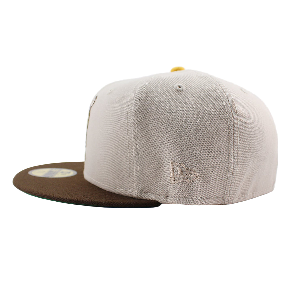 ニューエラ キャップ 59FIFTY サンディエゴ パドレス MLB 40TH ANNIVERSARY GREEN BOTTOM FITTED CAP STONE