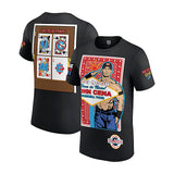 ジョン シナモデル 海外取寄 WWE AUTHENTIC Tシャツ FAREWELL TOUR WRESTLE MANIA41 2025 LAS VEGAS T-SHIRT BLACK