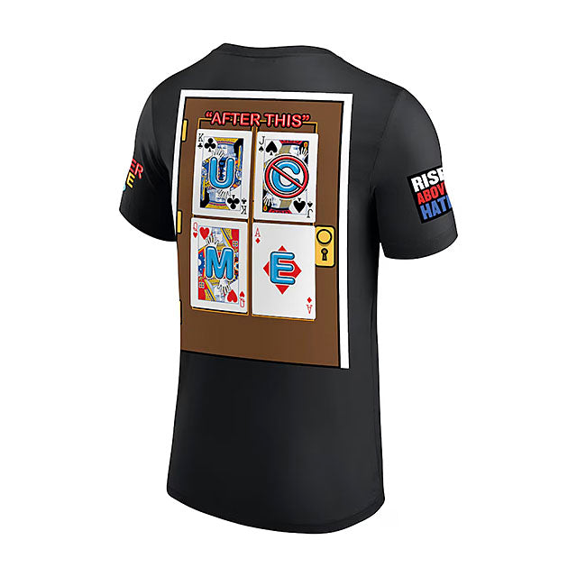 ジョン シナモデル 海外取寄 WWE AUTHENTIC Tシャツ FAREWELL TOUR WRESTLE MANIA41 2025 LAS VEGAS T-SHIRT BLACK