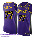 ルカ ドンチッチモデル 海外取寄 ジョーダンブランド ステイトメントユニフォーム ロサンゼルス レイカーズ NBA STATEMENT AUTHENTIC JERSEY PURPLE