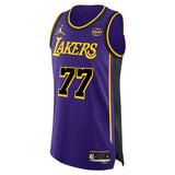 ルカ ドンチッチモデル 海外取寄 ジョーダンブランド ステイトメントユニフォーム ロサンゼルス レイカーズ NBA STATEMENT AUTHENTIC JERSEY PURPLE