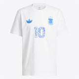 海外取寄 リオネル・メッシモデル アディダス アルゼンチン代表 2026 アウェイ ネーム＆ナンバー Tシャツ