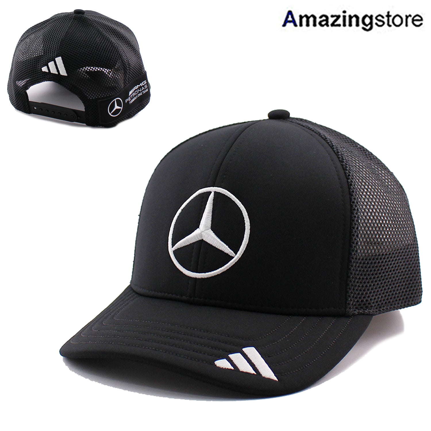 アディダス キャップ メッシュ スナップバック メルセデスAMG