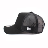 ニューエラ メッシュキャップ 9FORTY ロサンゼルス ドジャース MLB A-FRAME TRUCKER MESH CAP BLACK