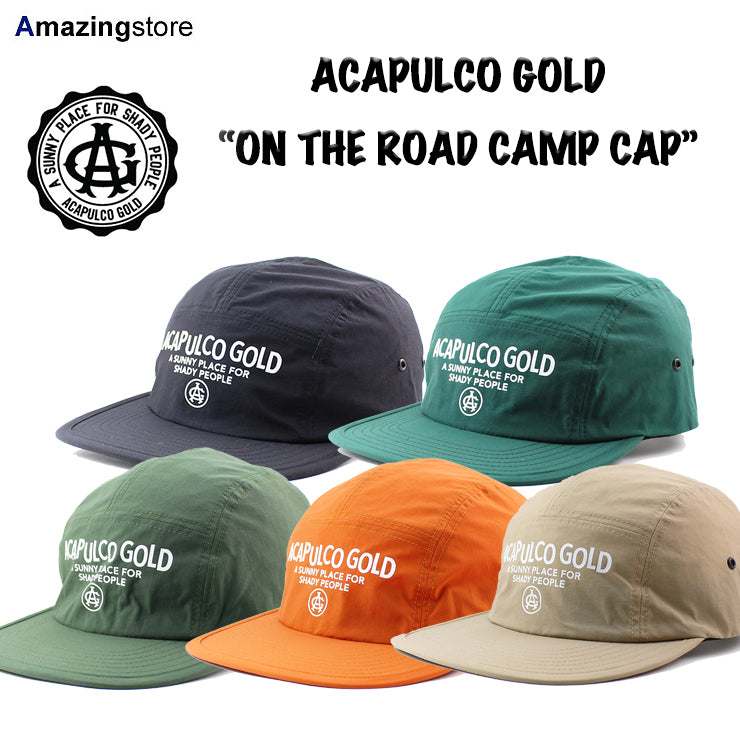 アカプルコ ゴールド キャンプ キャップ【ON THE ROAD CAMP CAP】 ACAPULCO GOLD