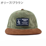 アカプルコ ゴールド ストラップバック キャップ【TWO-TONE CORD 6-PANEL CAP】 ACAPULCO GOLD