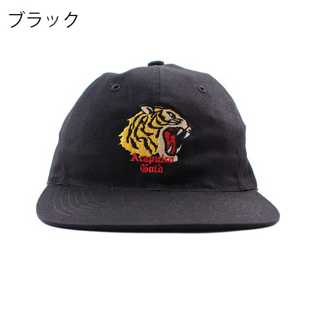 アカプルコ ゴールド ストラップバック キャップ【TIGER 6-PANEL CAP】 ACAPULCO GOLD