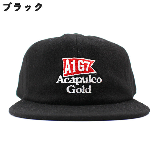 アカプルコ ゴールド 6パネルキャップ 【WOOL 6PANEL CAP】 ACAPULCO GOLD
