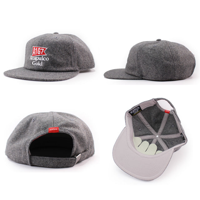 アカプルコ ゴールド 6パネルキャップ 【WOOL 6PANEL CAP】 ACAPULCO GOLD