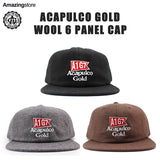 アカプルコ ゴールド 6パネルキャップ 【WOOL 6PANEL CAP】 ACAPULCO GOLD