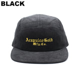 アカプルコ ゴールド EMBROIDERY CORDUROY CAMP CAP