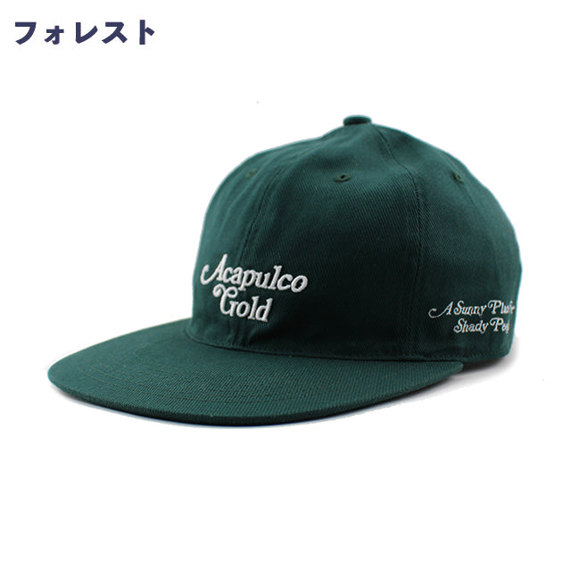 アカプルコ ゴールド ストラップバック キャップ【UNTOUCHABLE 6-PANEL CAP】 ACAPULCO GOLD