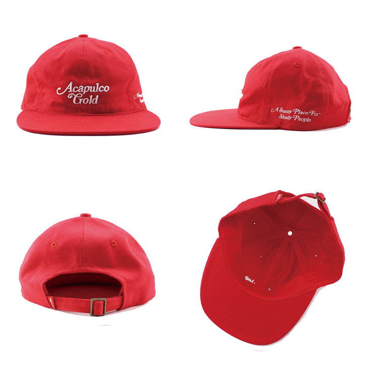 アカプルコ ゴールド ストラップバック キャップ【UNTOUCHABLE 6-PANEL CAP】 ACAPULCO GOLD