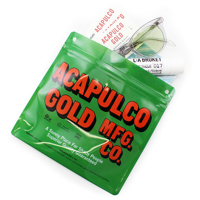 アカプルコ ゴールド SMELL PROOF BAG (Collab with Pake®)