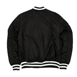海外取寄 ニューエラ ジャケット ラスベガス レイダース ALPHA INDUSTRIES MA-1 FULL-ZIP BOMBER JACKET BLACK