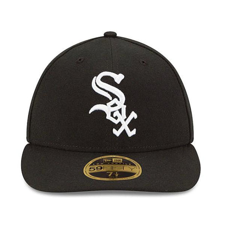 ニューエラ キャップ 59FIFTY シカゴ ホワイトソックス MLB ON-FIELD AUTHENTIC GAME LC LOW CROWN FITTED CAP LP BLACK