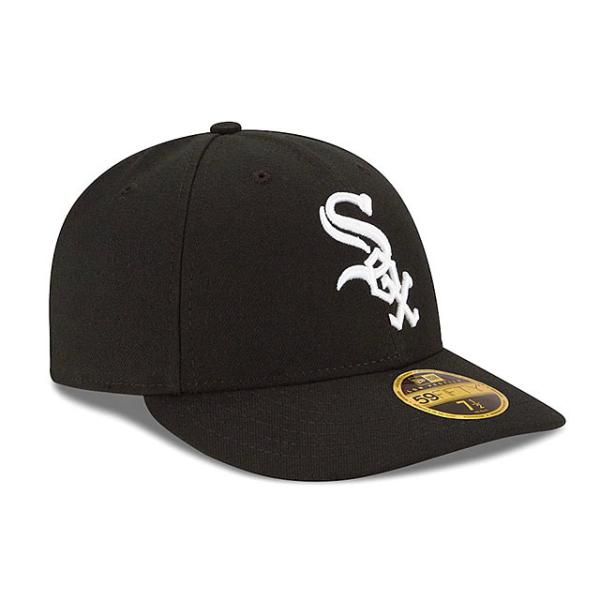 ニューエラ キャップ 59FIFTY シカゴ ホワイトソックス MLB ON-FIELD AUTHENTIC GAME LC LOW CROWN FITTED CAP LP BLACK