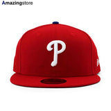 ニューエラ キャップ 59FIFTY フィラデルフィア フィリーズ MLB ON-FIELD AUTHENTIC GAME FITTED CAP RED