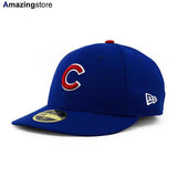 ニューエラ キャップ 59FIFTY シカゴ カブス MLB ON-FIELD AUTHENTIC GAME LC LOW CROWN FITTED CAP LP BLUE