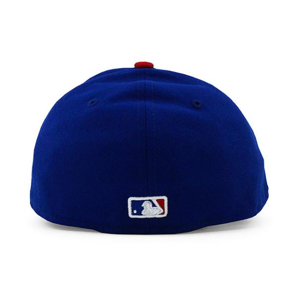 ニューエラ キャップ 59FIFTY シカゴ カブス MLB ON-FIELD AUTHENTIC GAME LC LOW CROWN FITTED CAP LP BLUE